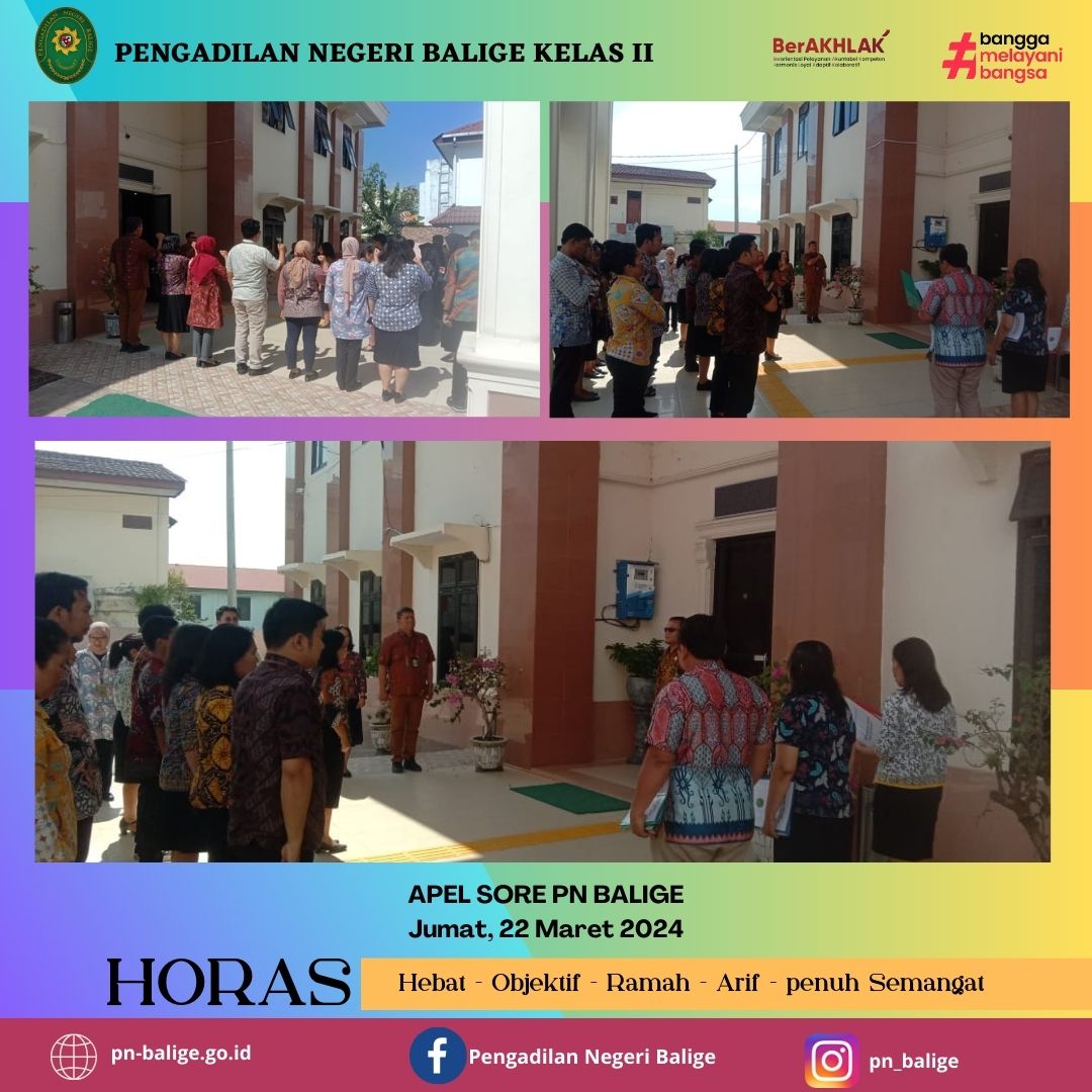 APEL SORE PN BALIGE